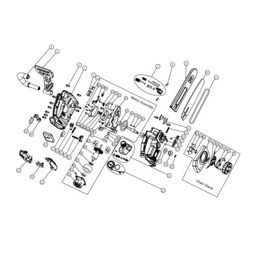 HAWKSMOOR – 18V CORDLESS CHAINSAW - Image 2