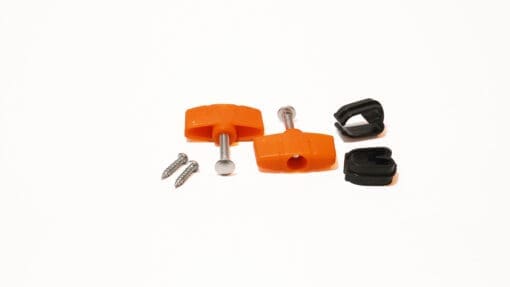 LOWER HANDLE KNOB KIT (2XKNOB, 2XBOLT,2XLOWER HANDLE SCREW, 2X CABLE CLIPS) - 1915048