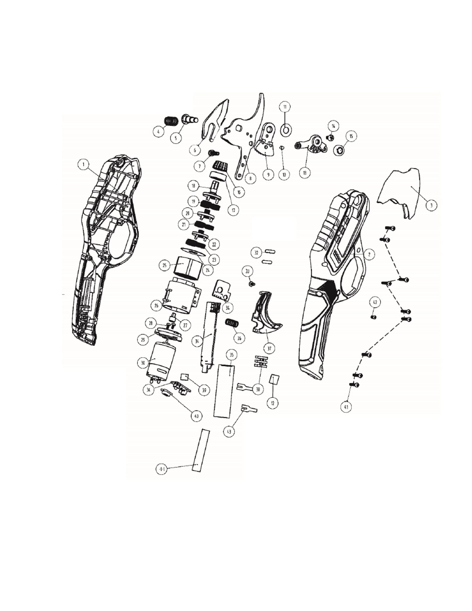 POWERBASE 4V CORDLESS PRUNER - Image 2